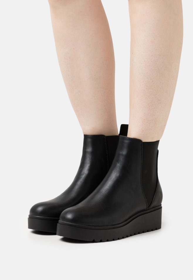 Gabour | Bottines Exclusives à Plateforme Poivre/crème